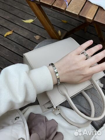 Браслет кольцо картье