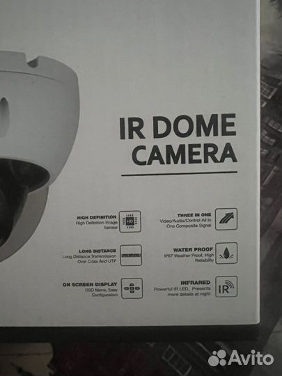 Камера видеонаблюдения купольная