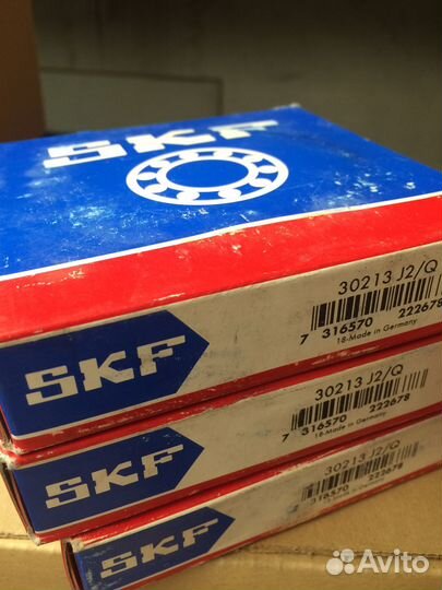 Подшипник 30213 J2/Q (SKF) оригинал (гост 6-7213А)
