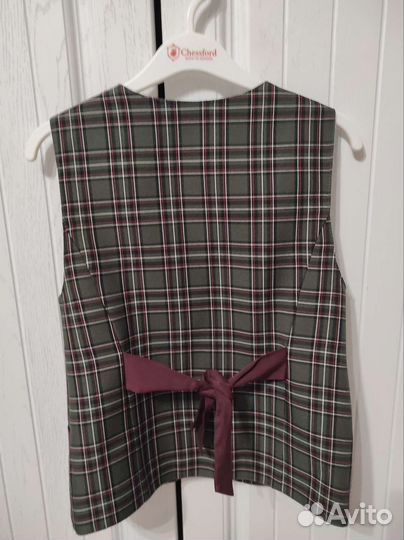 Жилет школьный для девочки 134