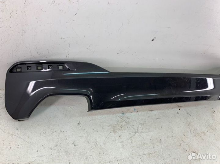 Накладка бампера задняя Bmw 5Er G30 2016