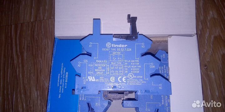 Реле finder, лампы XB7,колодки Schneider Electric