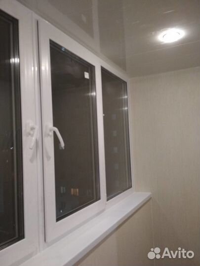 Остекление балконов под ключ