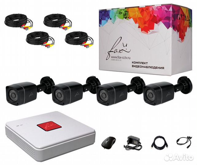 Комплект видеонаблюдения FX-KIT4