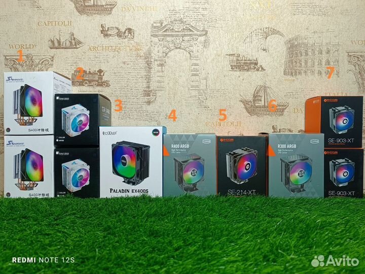 Новые кулера для процессоров