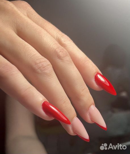 Маникюр, покрытие гель-лак, наращивание ногтей