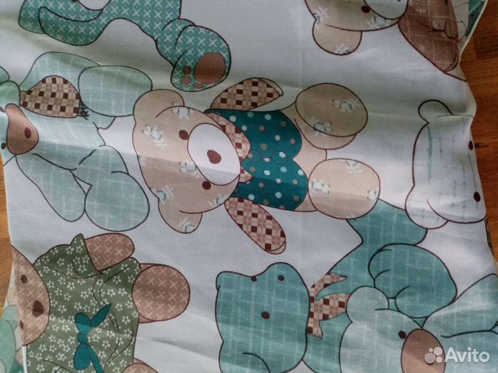 Тюль с мишками