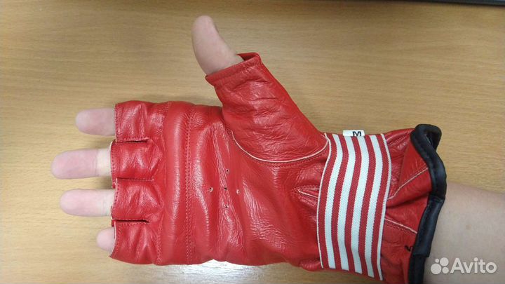 Снарядные перчатки (шингарды), кожа натуральная
