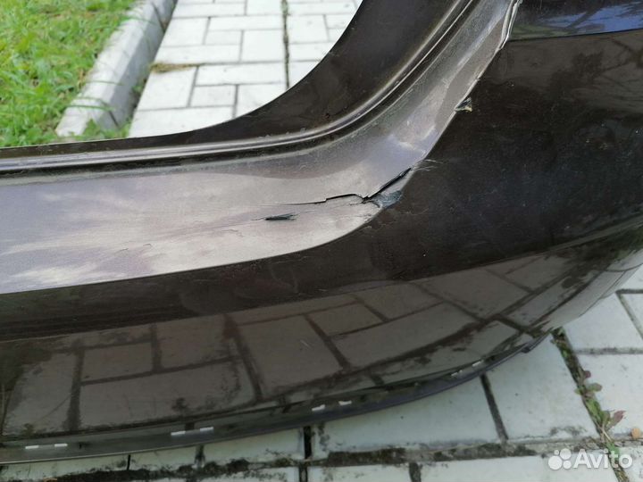 Бампер задний volkswagen polo 2017