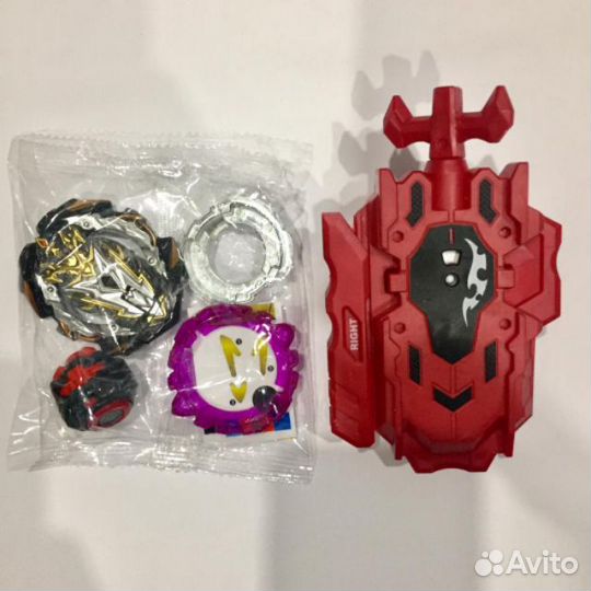 Волчок BeyBlade Бейблэйд B153 черный Flame