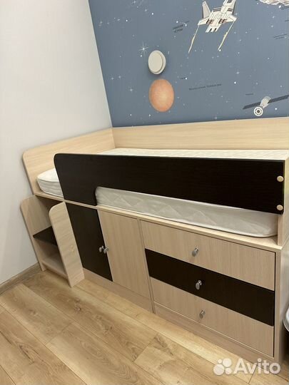 Детская кровать чердак