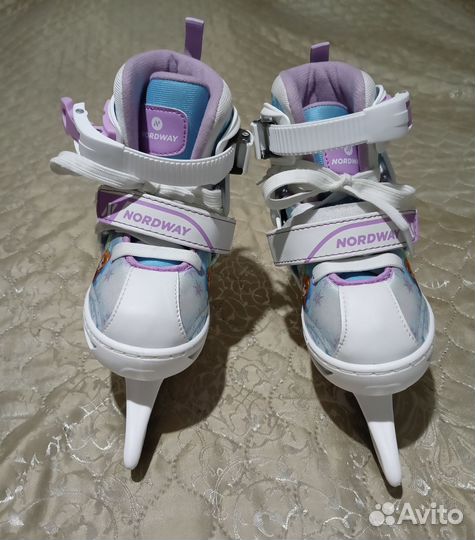 Коньки раздвижные 26-31 размер