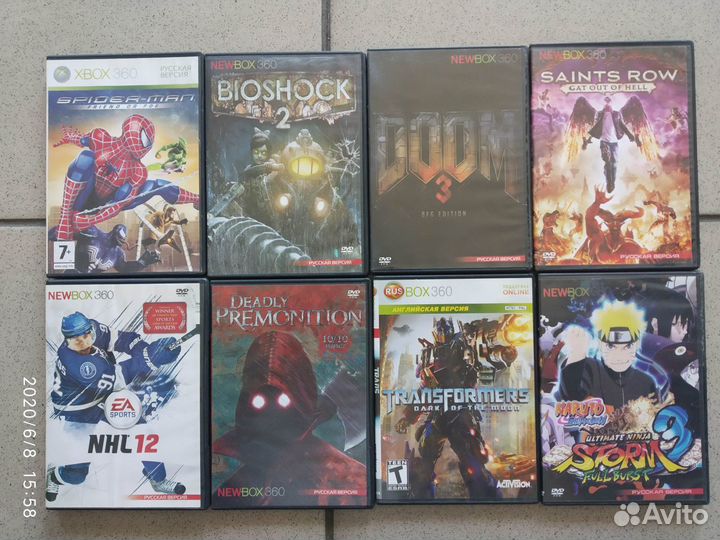Игры И диски на X BOX 360