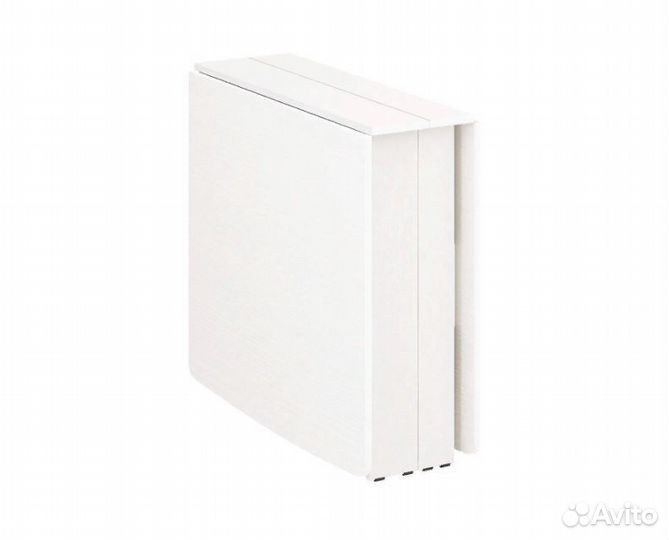 Стол-книжка Колибри 12.2 Белый шпон (231 см)