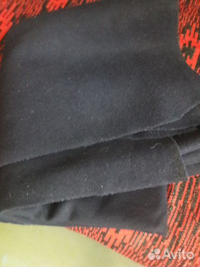 Отрез драпа СССР темно-синий цвет