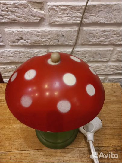 Лампа настольная грибок СССР