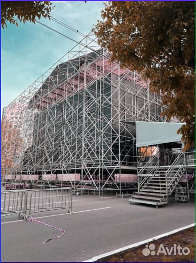 Сценические конструкции Layher аренда/продажа