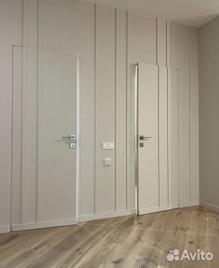 Двери межкомнатные скрытые под покраску, отделку