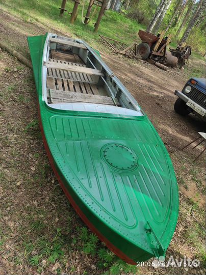 Мотолодка Казанка-М с булями