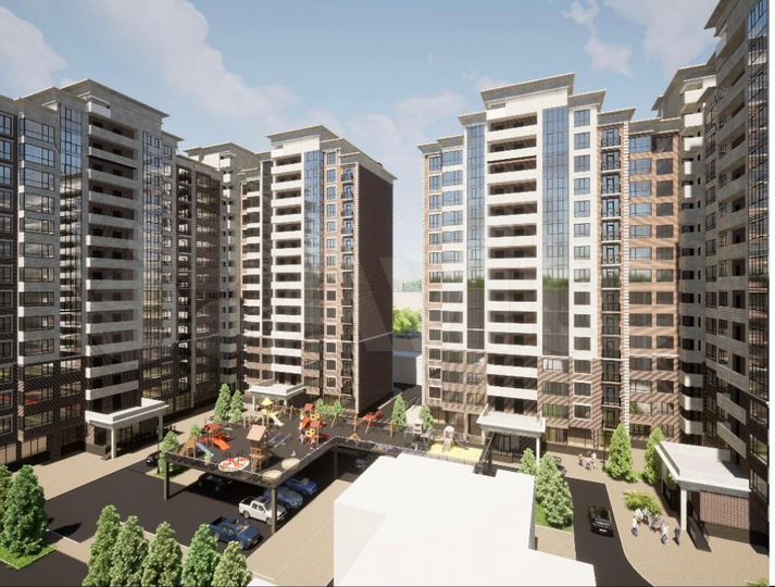 1-к. квартира, 54 м², 3/8 эт.