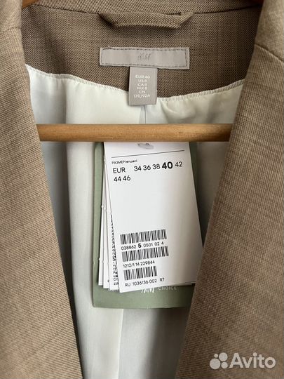 Пиджак hm новый