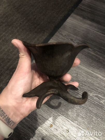 Пепельница тюльпан касли