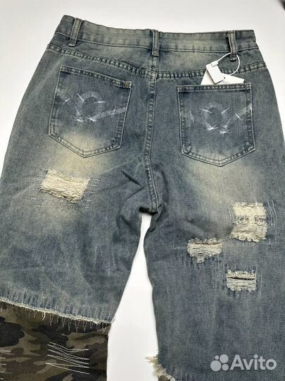 Клёш джинсы Rick Owens True Religion y2k type