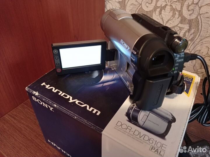 Видеокамера Sony handycam dcr-dvd610e