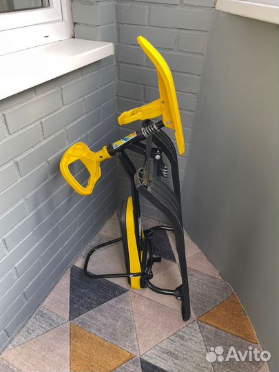 Снегокат с откидной спинкой