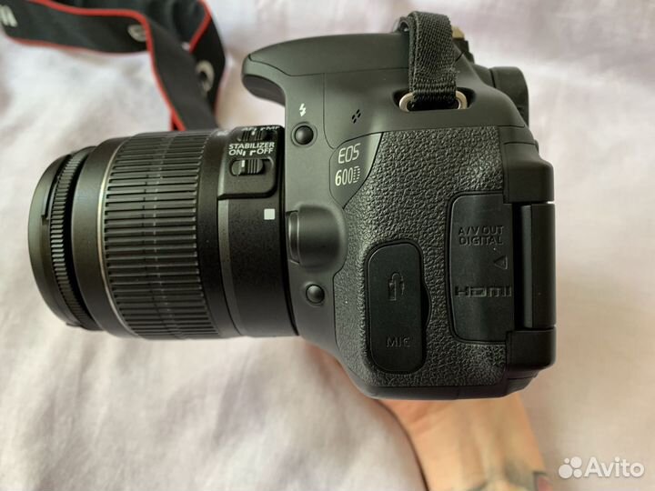 Фотоаппарат canon 600d объектив 50м