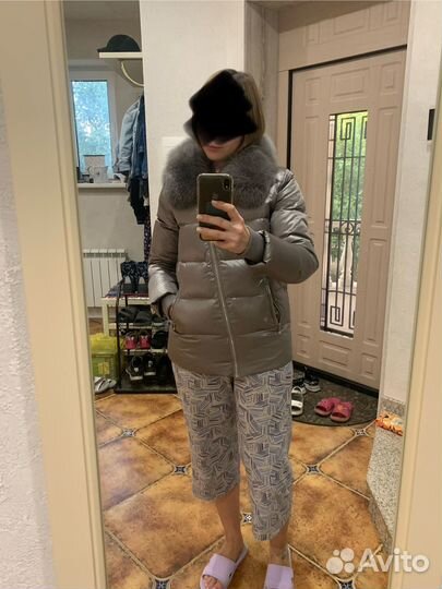 Куртка зимняя Снежная королева 42-44р