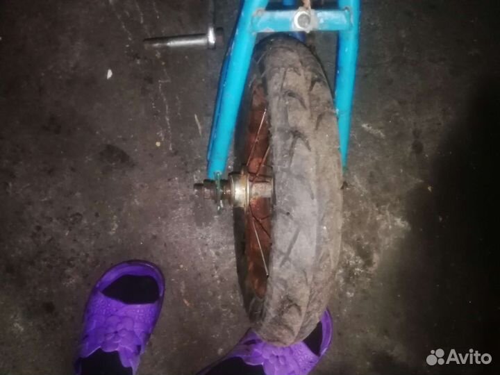 Велосипед бу детский без седенья