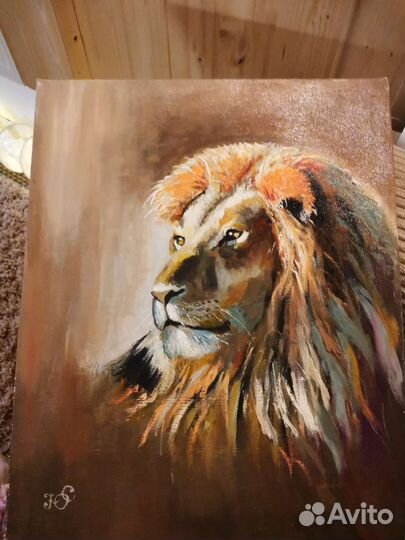 Картина маслом на холсте большая