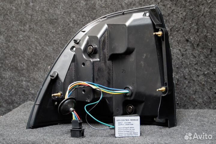 Задние фонари priora AMG (темные)