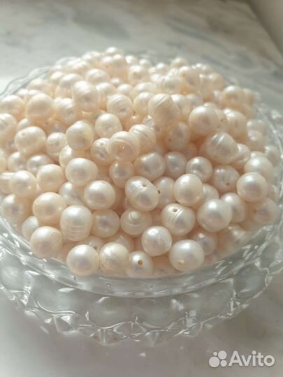 Белый жемчуг натуральный для Васту и украшений