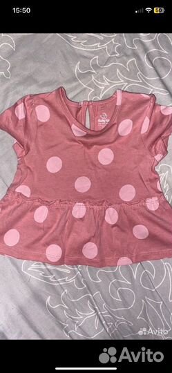 Новые вещи пакетом для девочки 68-74