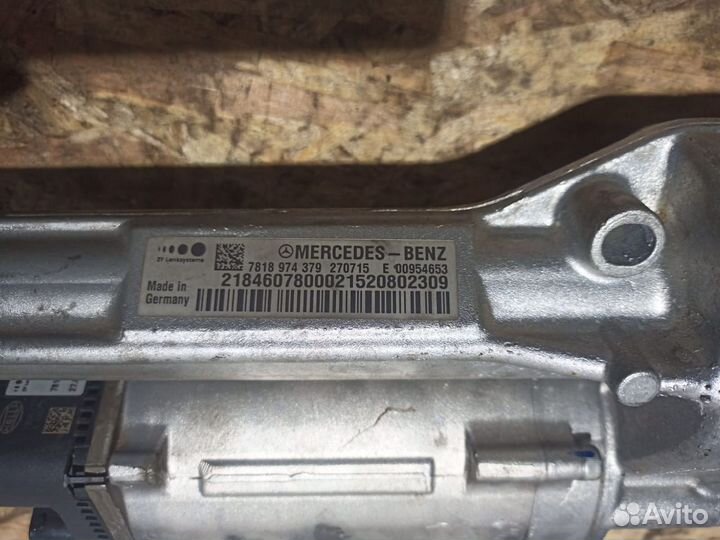 Рулевая рейка Mercedes AMG63 W218 4X4 W212 CLS218