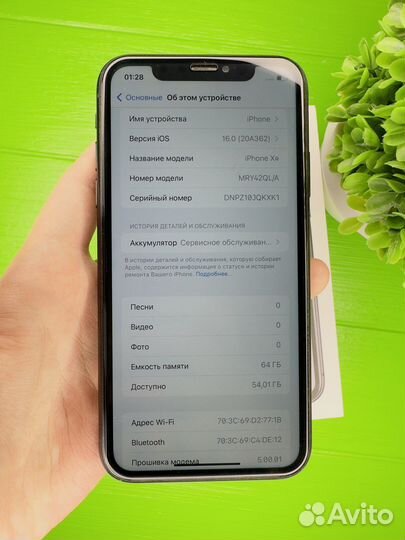 iPhone xr 64gb Черный;