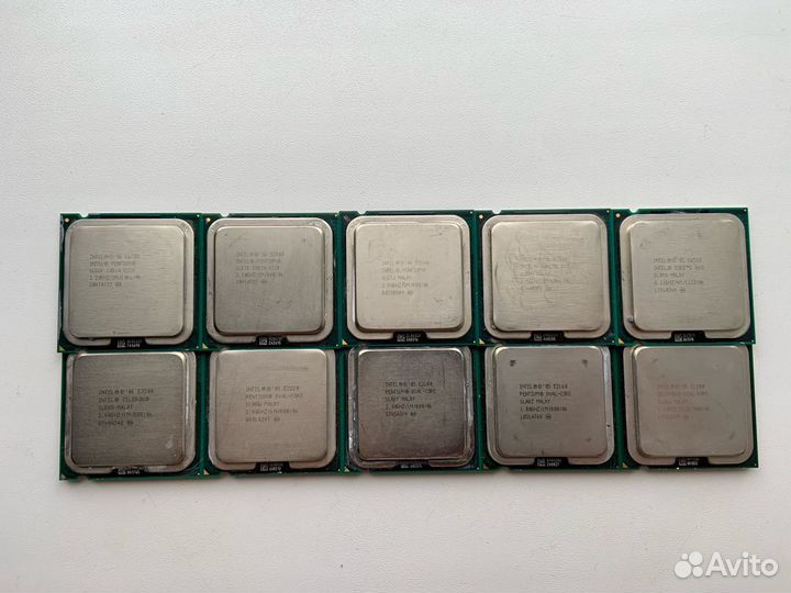 Процессоры Intel 1156, 775 и AMD AM3