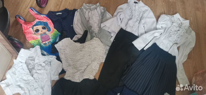 Вещи пакетом на девочку