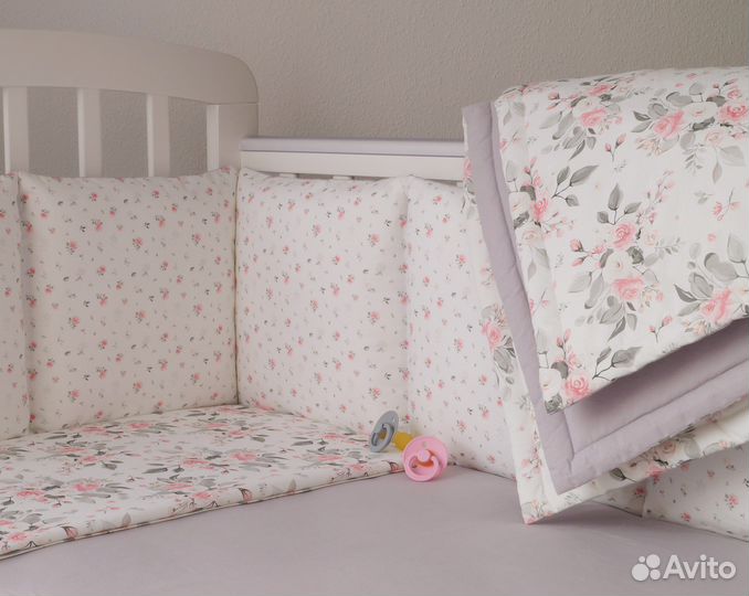 Детское постельное белье бортики пошив на заказ