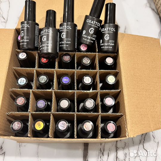 Набор для маникюра, гель лаки