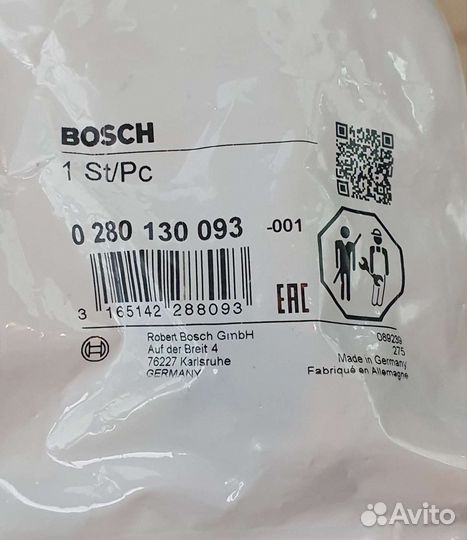 Датчик температуры ож Bosch 0280130093