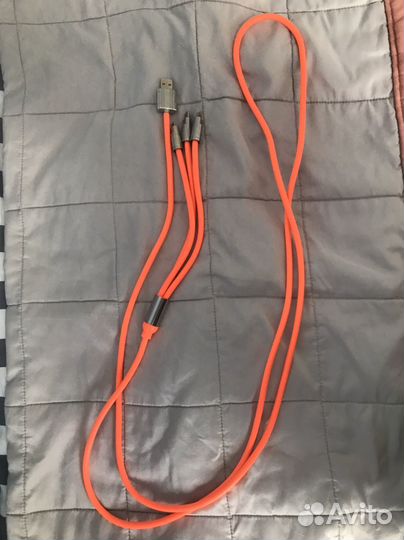 Провод 3 в 1 (lightning, micro usb, type c)