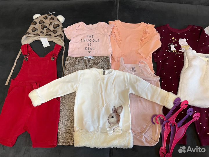 Пакет одежды для девочки 86 92 98