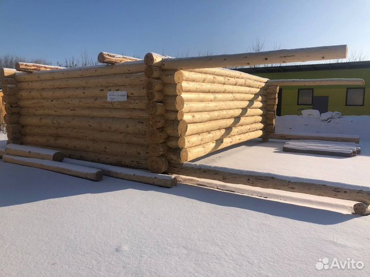 Сруб для бани