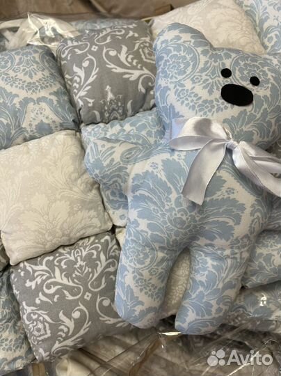 Бортики в детскую кроватку