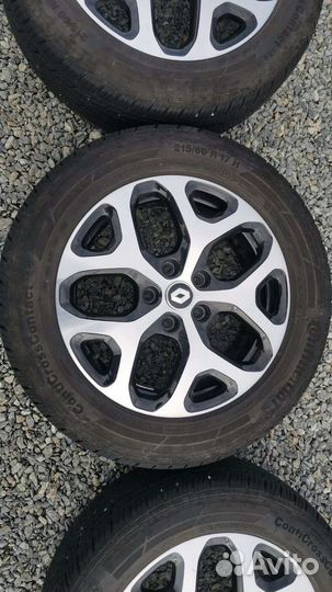 Колёса лето 215 60 R17 Renault Kaptur 1