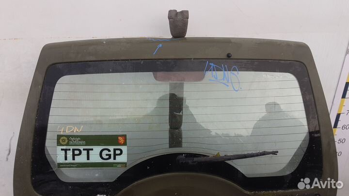 Крышка багажника mitsubishi pajero 4 2009