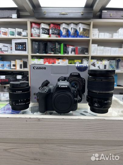 Фотоаппарат Canon EOS 200D + объектив 17-55mm